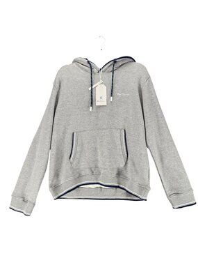 Ben Sherman Shirt Mens Small Gray Long Sleeve Pullover Hoodie Sweatshirt *NWT*